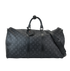 Keepall 55, &pound;1,100, Handbags, Black/Grey, Canvas, Front view